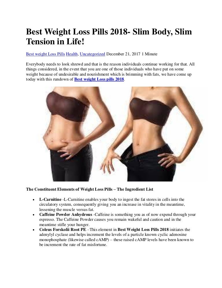Best weight loss pills that are safe